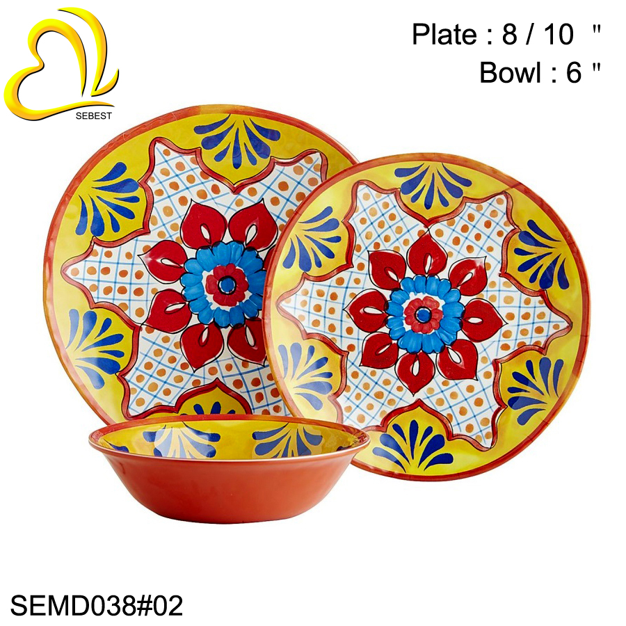 SEBEST featured melamine set SEMD038#02