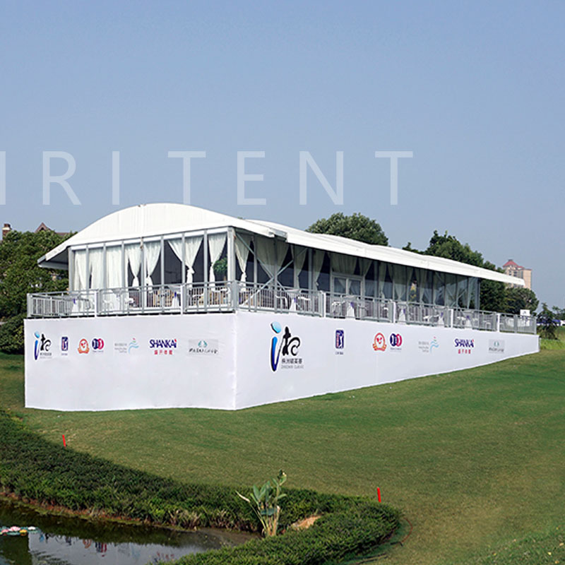 Sports event tent, golf practice tent, outdoor golf tent