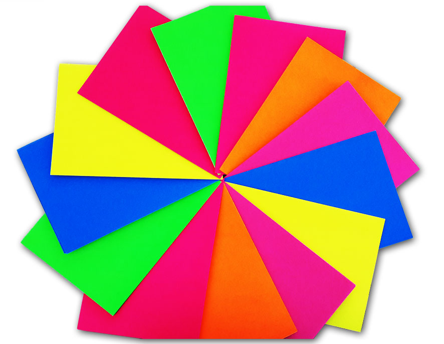 Neon Color Paper,Fluorescent paper,Color copy paper,Color paper block