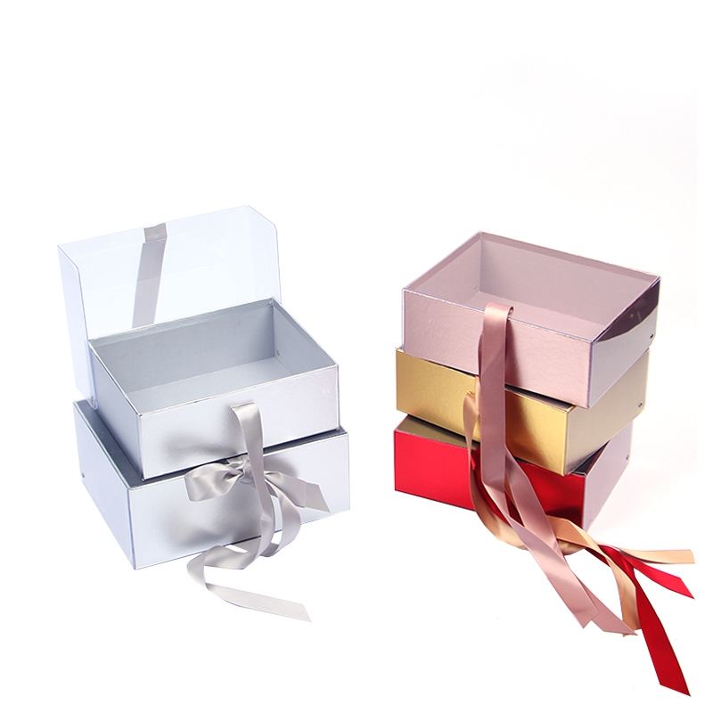 Flower bag gift pack box flower box