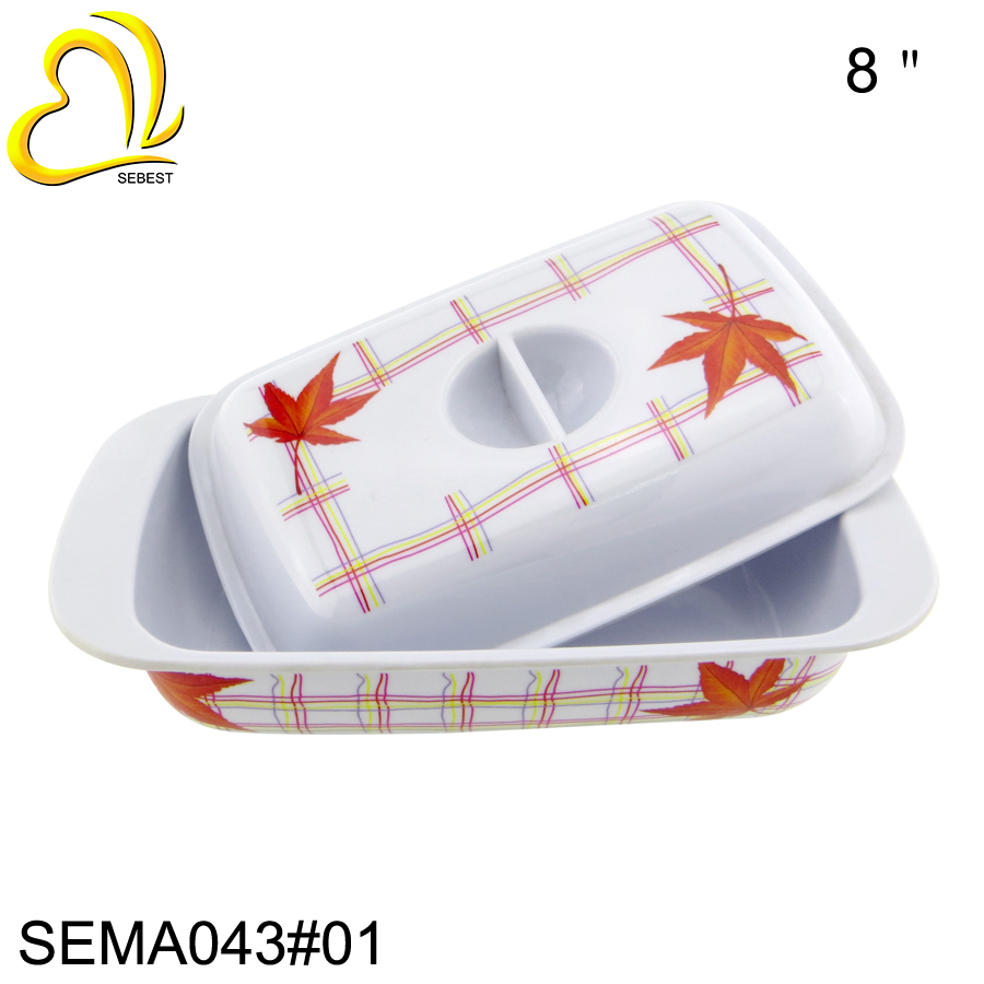 1sebest 8"melamine Cheese Tureen Sema043
