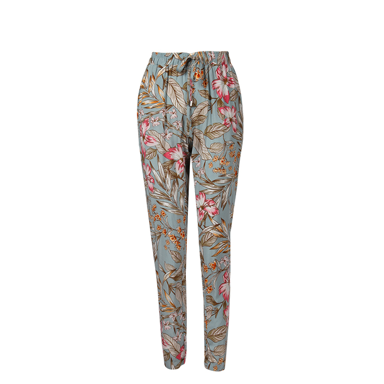 women printd harem pants