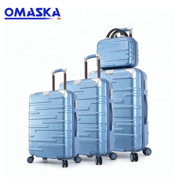 luggage luggage luggage luggage OMASKA brand blue ABS+PC zipper code lock customise hard shell trolley luggage