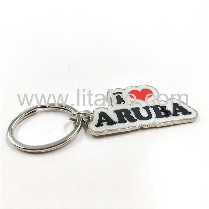Souvenir metal key chain