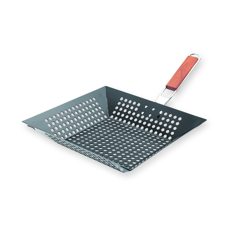 BBQ square grill wok