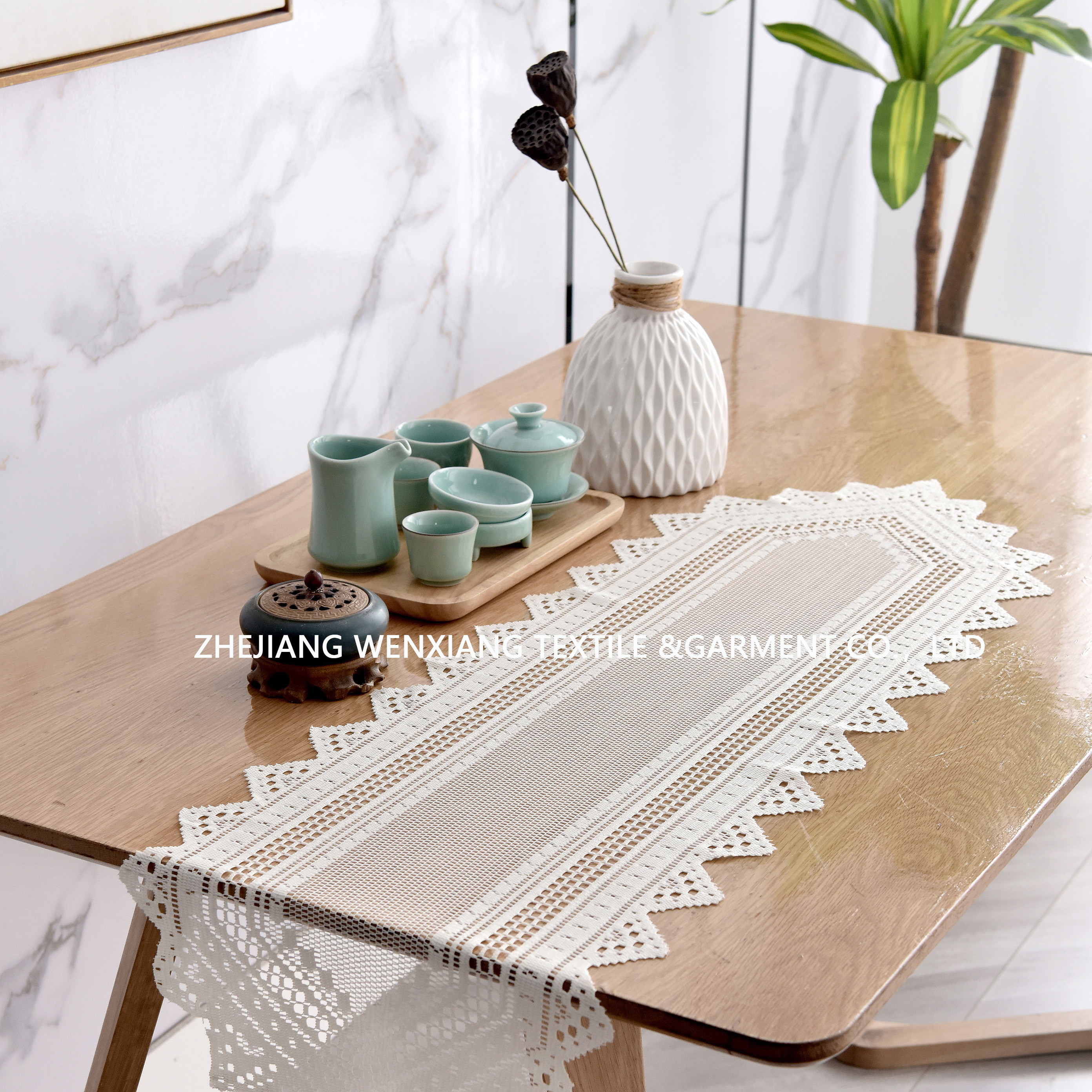 Classic Korean lace tablecloth