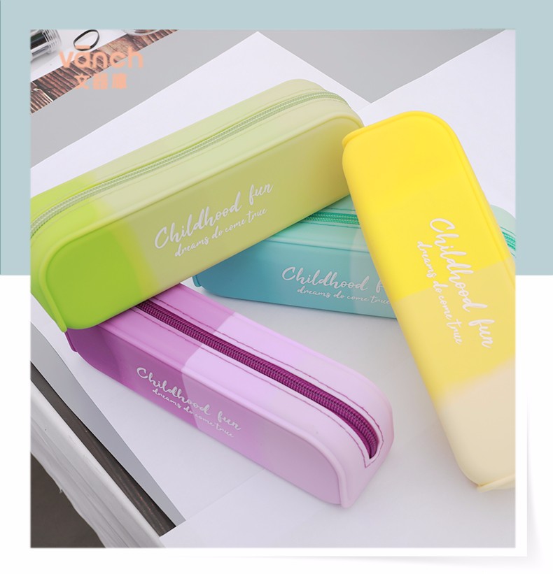 The gradient silica gel pen bag