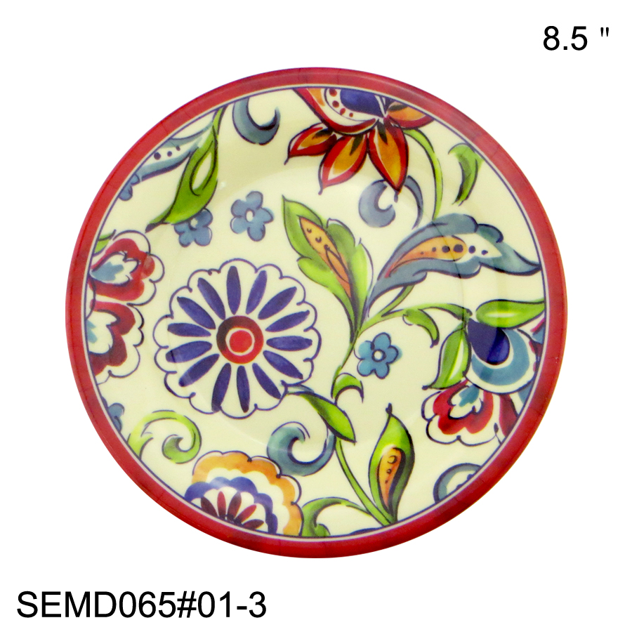 SEBEST-melamine salad plate