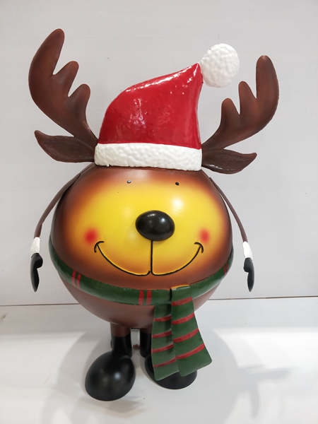 Metal Garden Christmas Deer DECO
