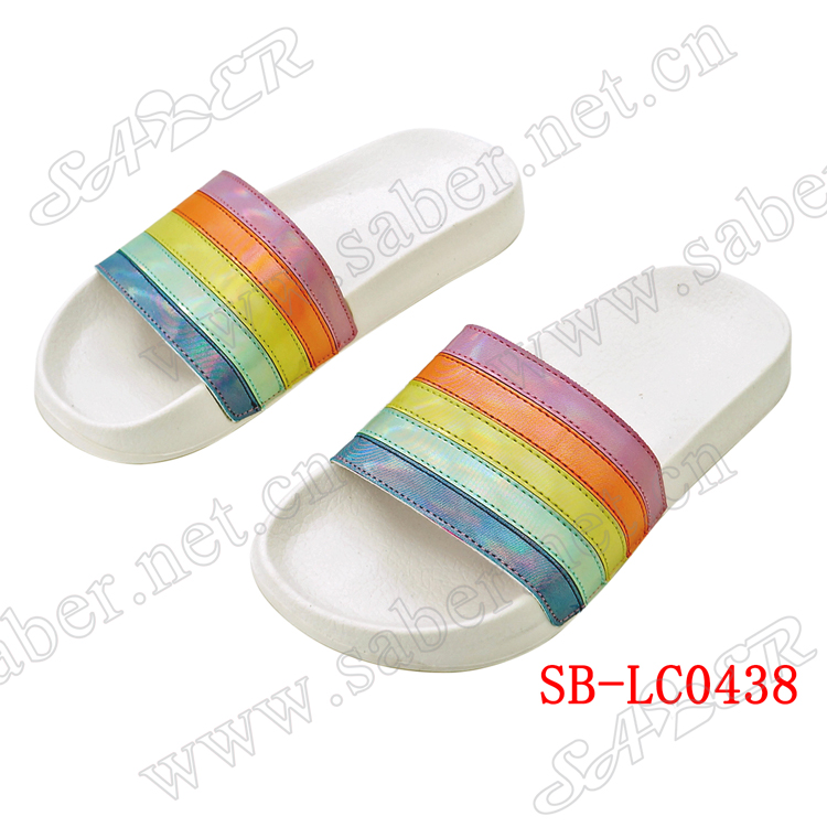 Oem Latest Cloth Beach Straw Flip Flop Lady Slipper Sandal