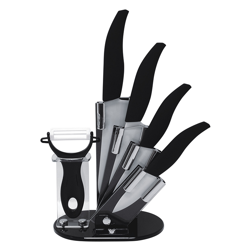 Business style ceramic knife set