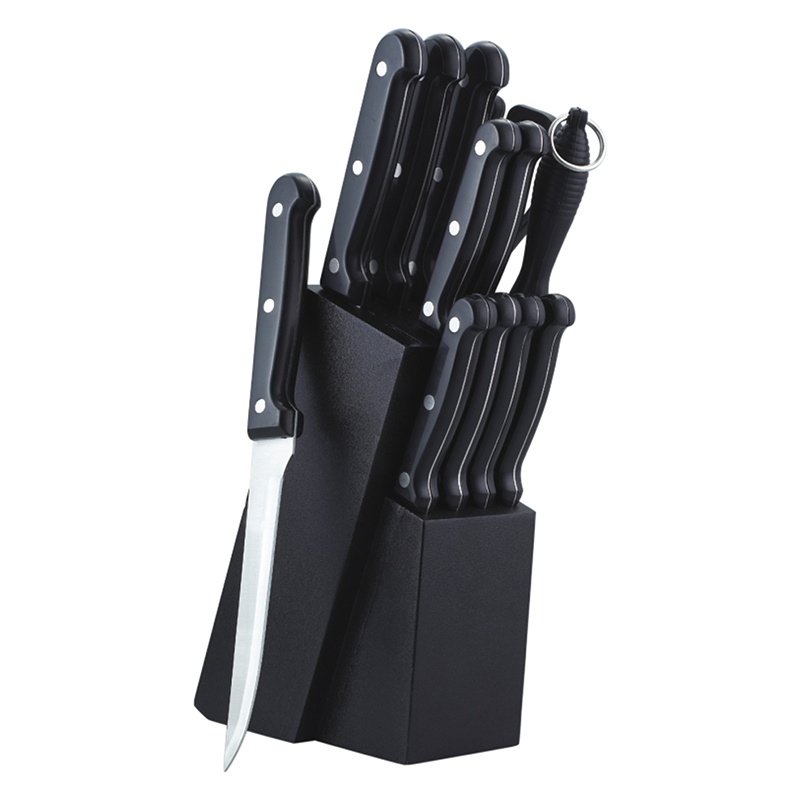 13 Pc Kitchen Knife Block Set