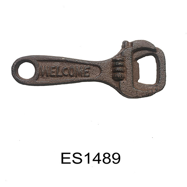 cast iron spanner bottle opener