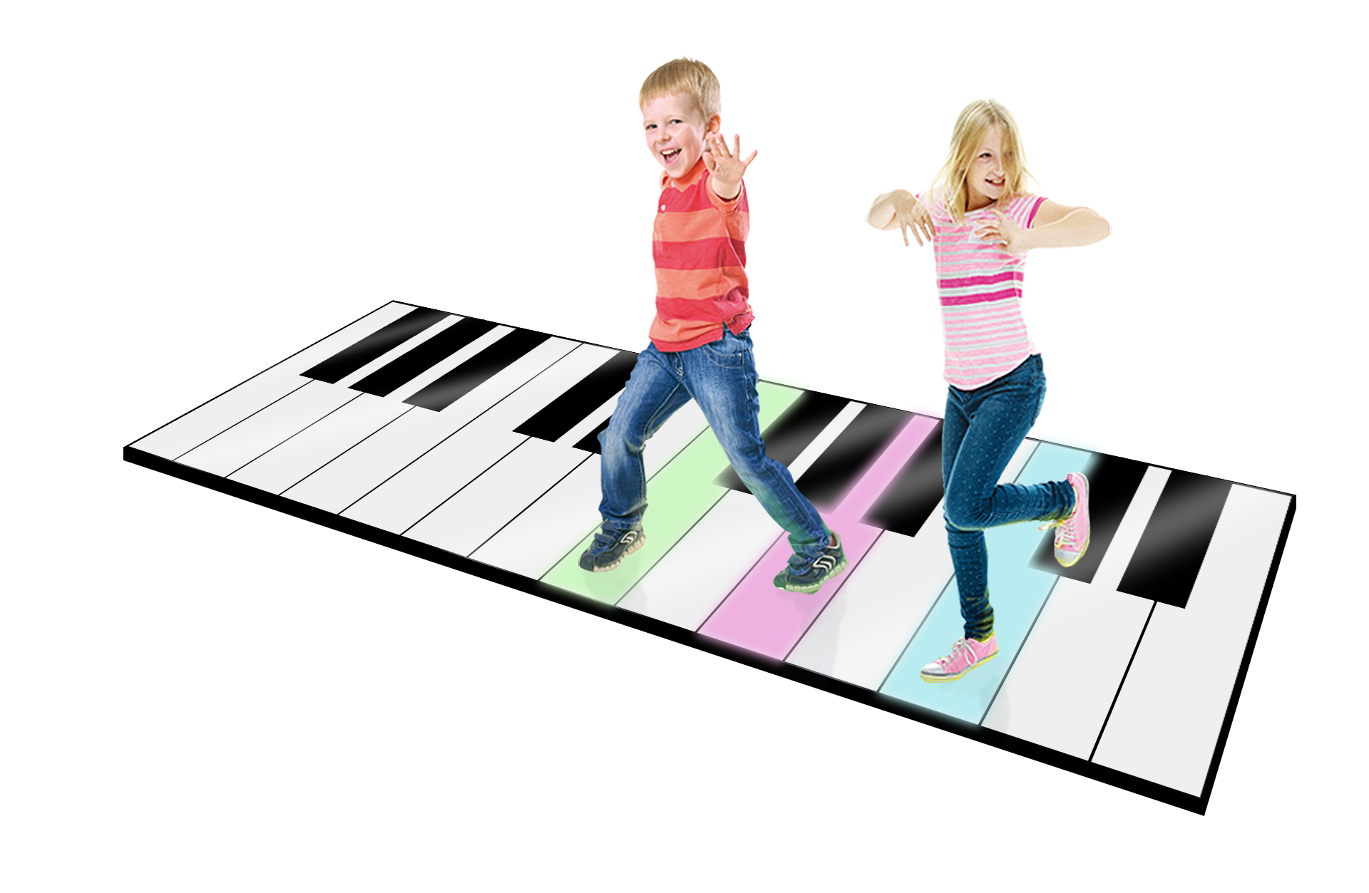 Giant LED Floor Paino
