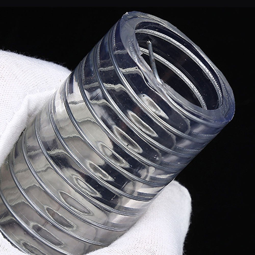 Clear Steel Wire Reinforced PVC Suction Hose