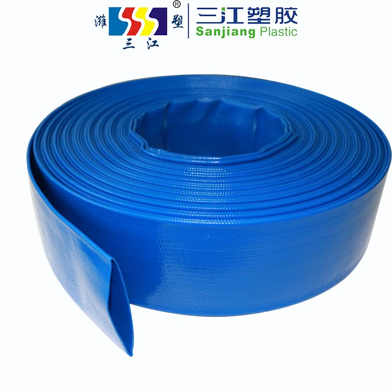 4 Bar PVC Lay Flat Water Discharge Hose for Irrigation