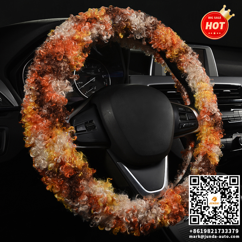 Steering wheel cover