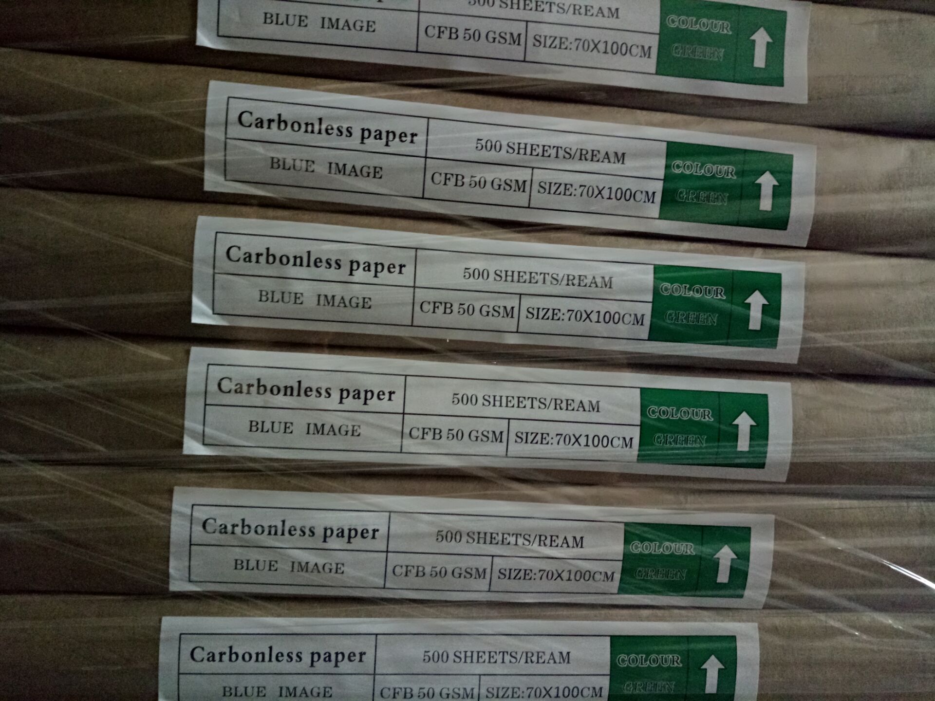 Carbonless paper,NCR Paper,auto copy paper,No carbon paper 70x100cm