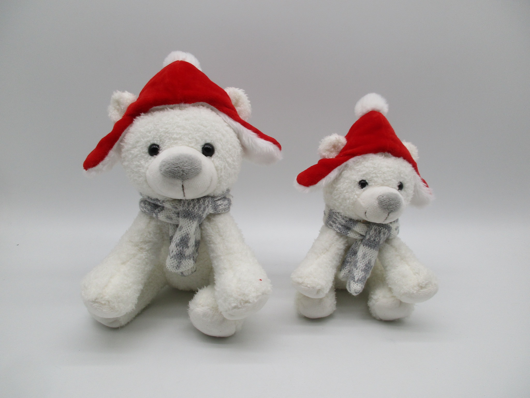 Plush cute Christmas bear