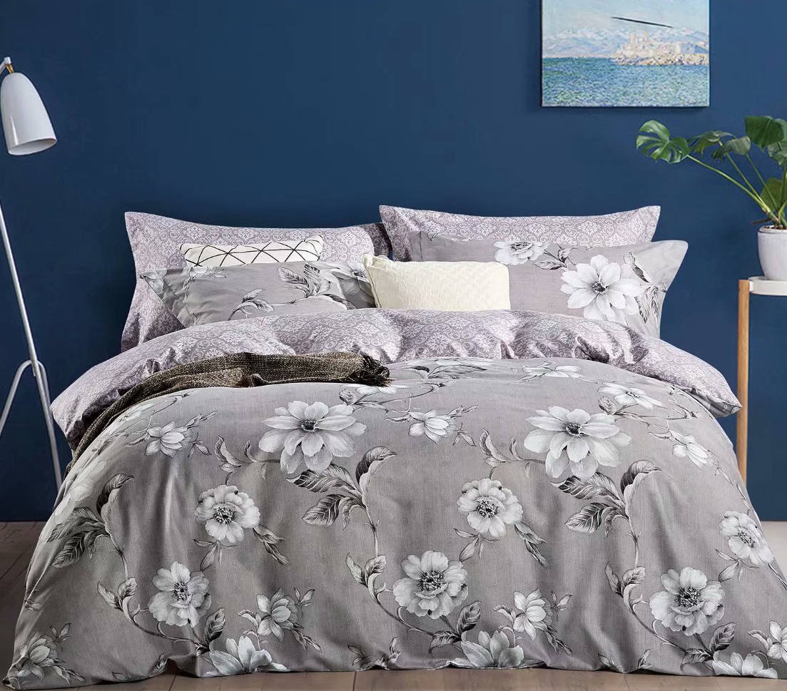 130gsm washed microfiber duvet cover set MOQ 100