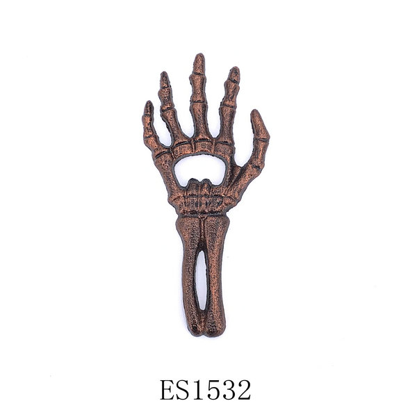 cast iron hand bottle opener hand bone bottle opener