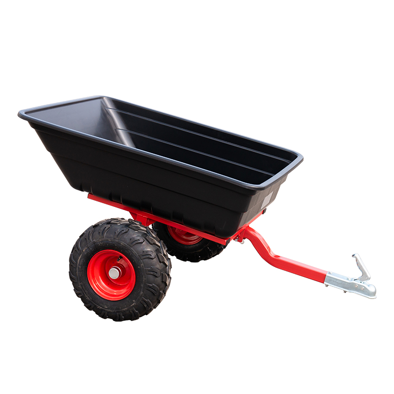 !ATV Dump Trailer with Off-Road Wheels