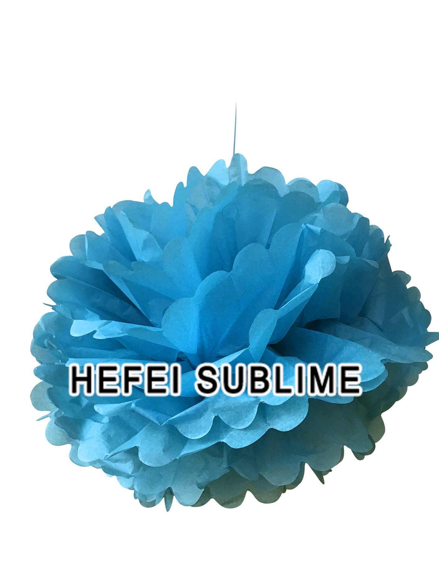 Tissue paper pom pom