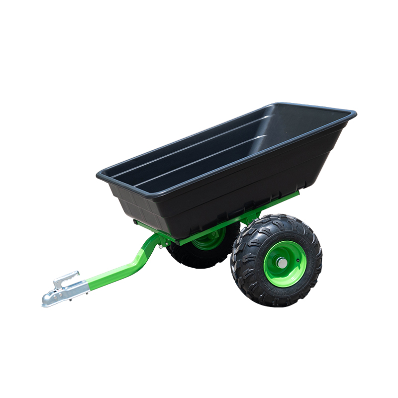0ATV Dump Trailer with Off-Road Wheels