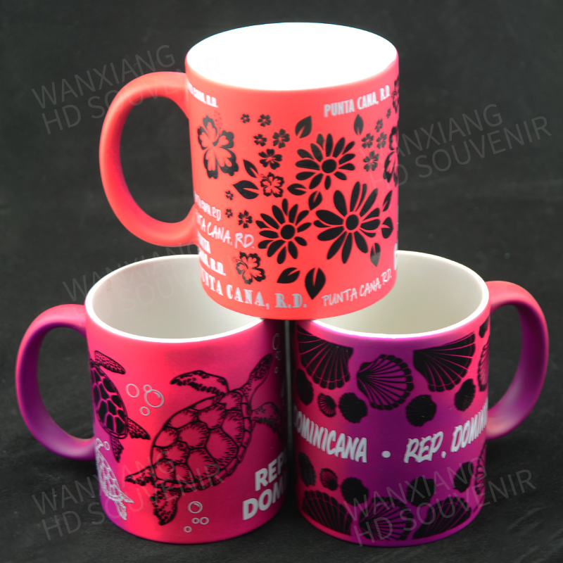 Low temperature decal mug
