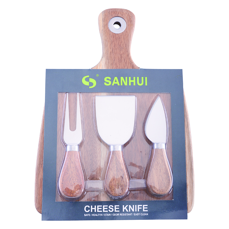 4 Piece Cheese Knife Set