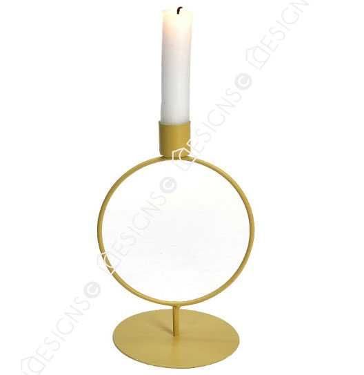 000000Metal Candle Holder