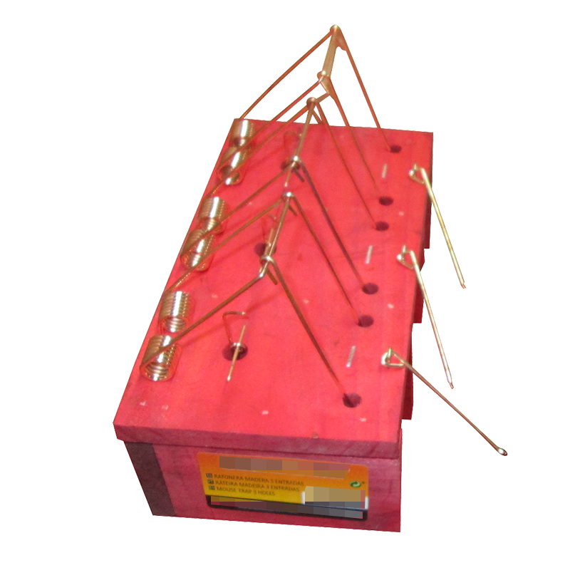 Two Holes Mouse Trap/Wooden Mouse Clip