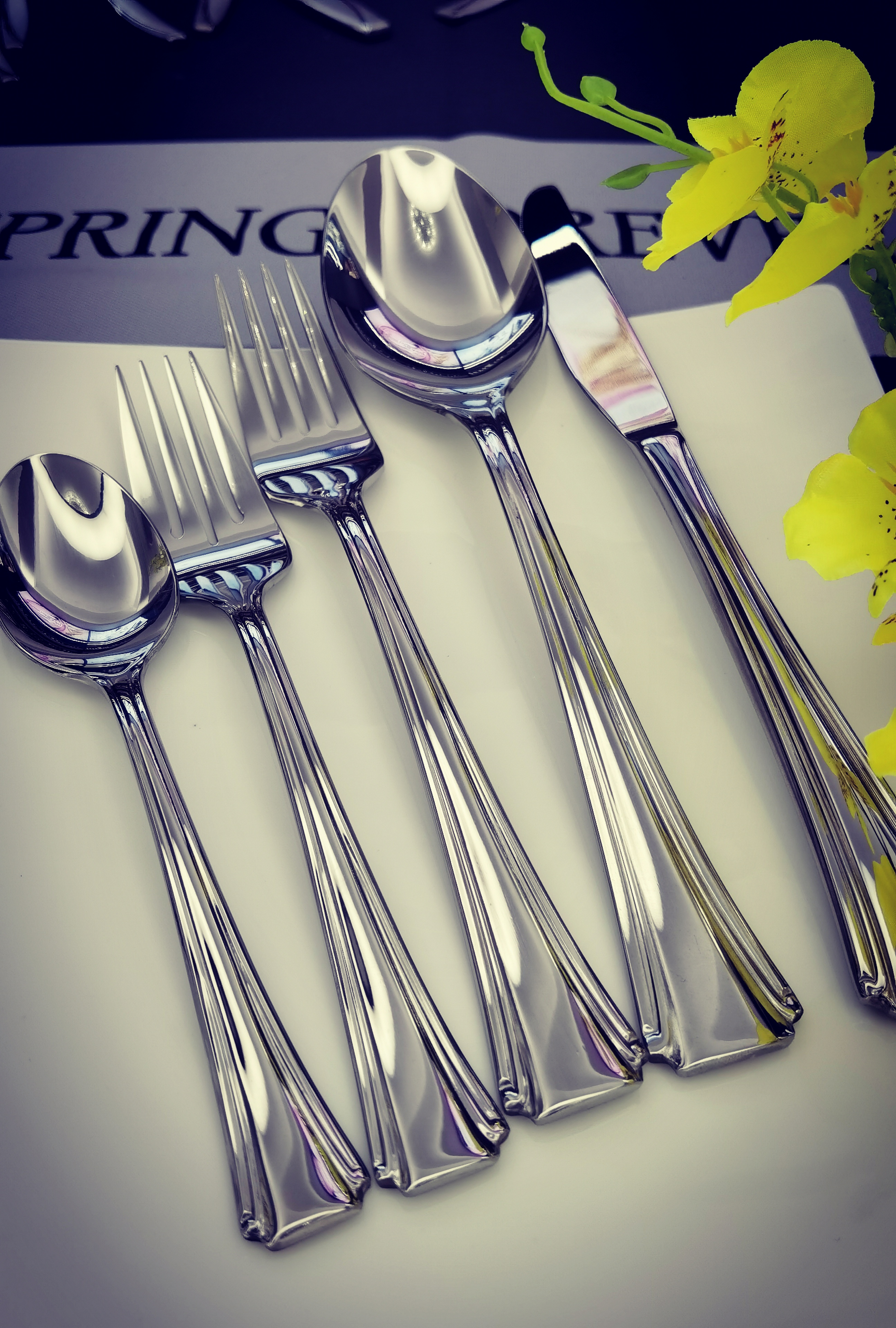 Stainless steel cutlery