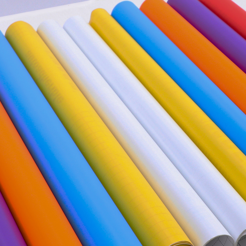 PVC Self adhesive Solid Color roll