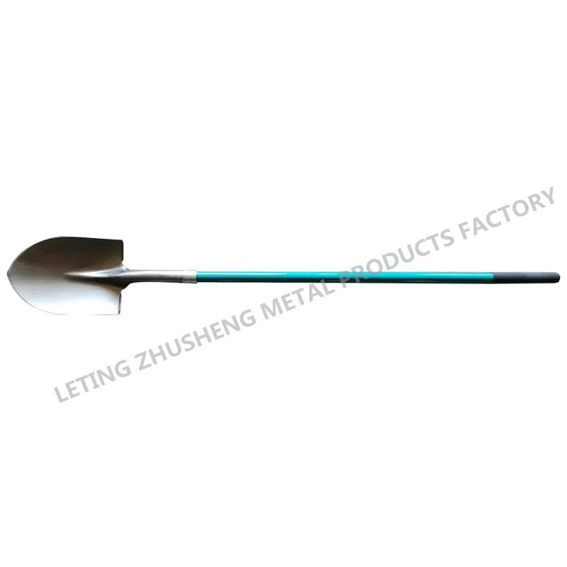 Fiberglass handle shovel