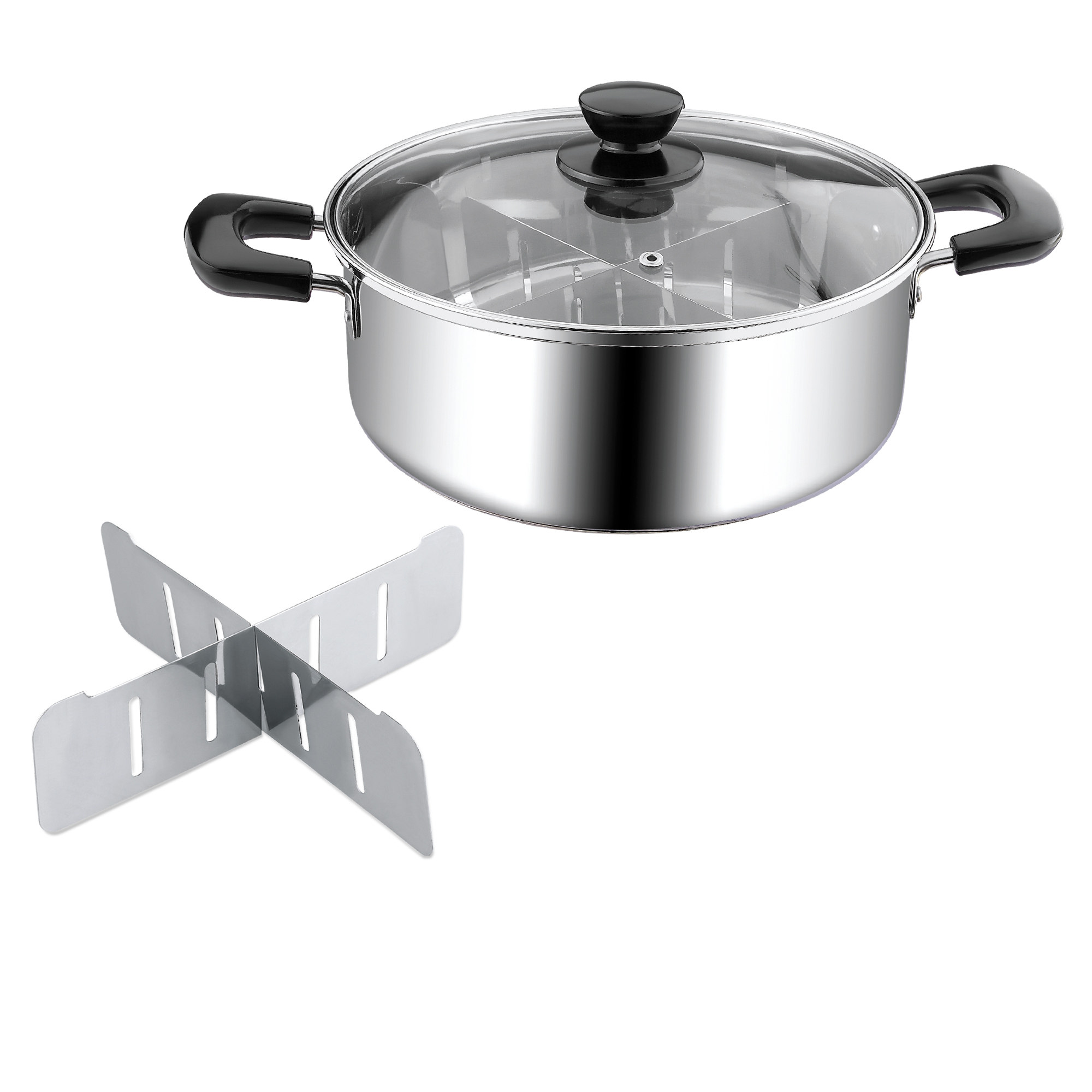 26cm 4-corner hot pot