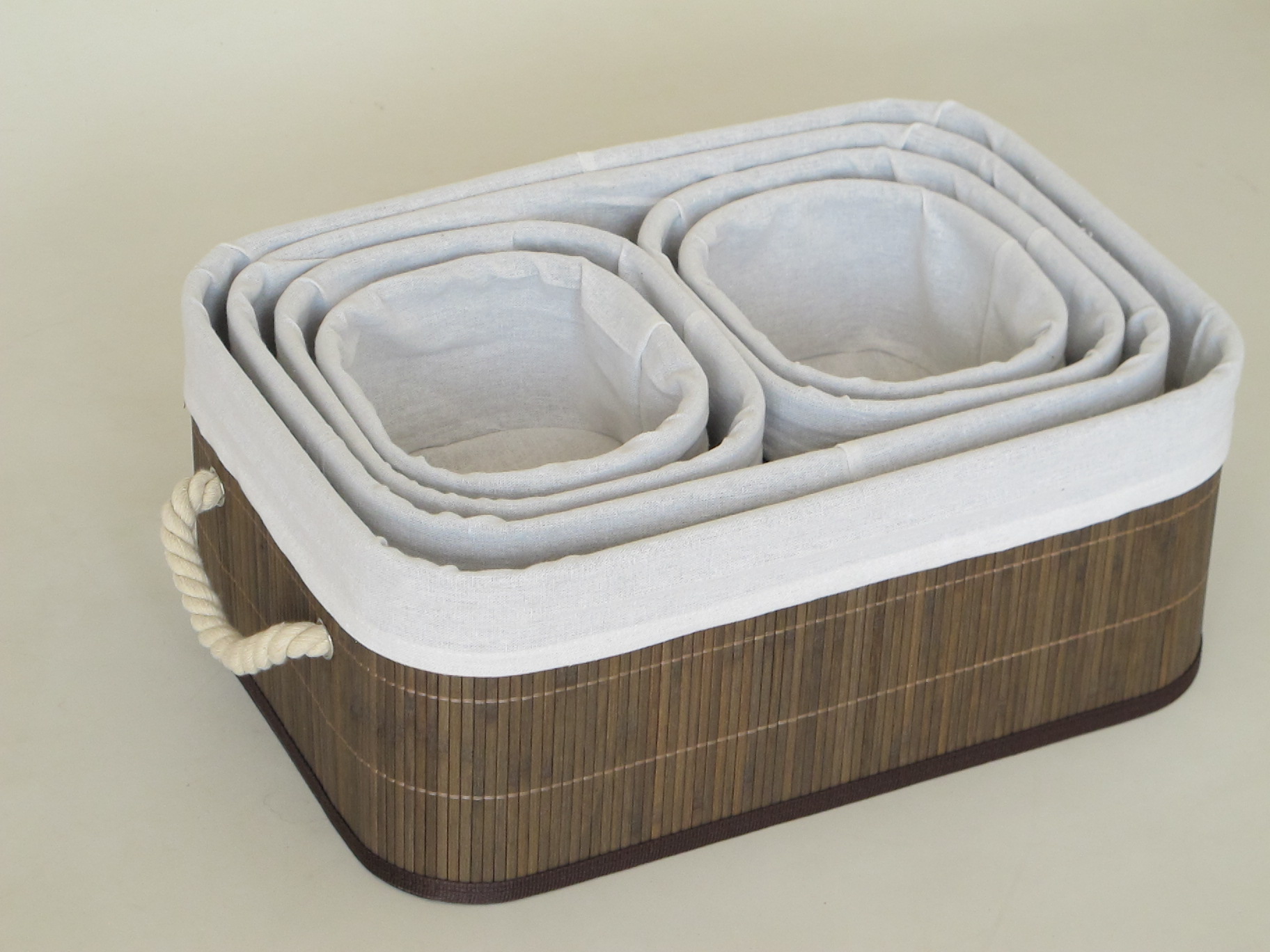 bamboo storage，bamboo basket,home furnishing,houseware，bins,hamper,laundry basket