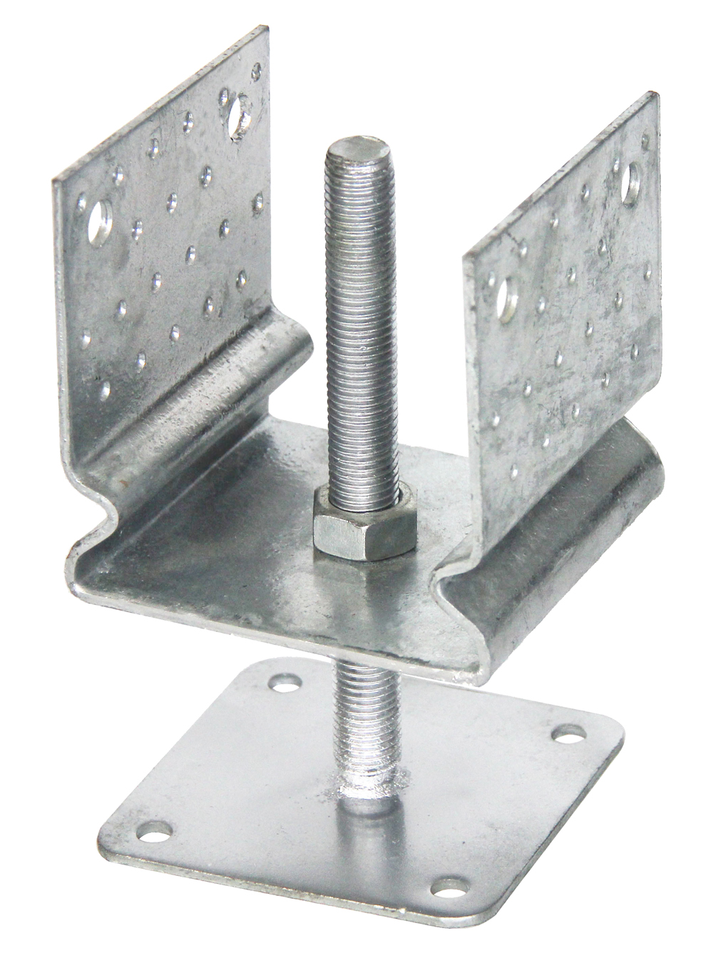 Adjustable U form anchor