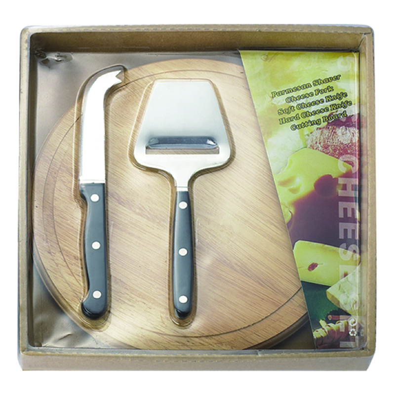 3 Piece Cheese Knife Set