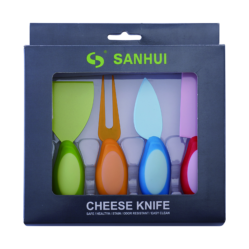 4 Piece Cheese Knife Set
