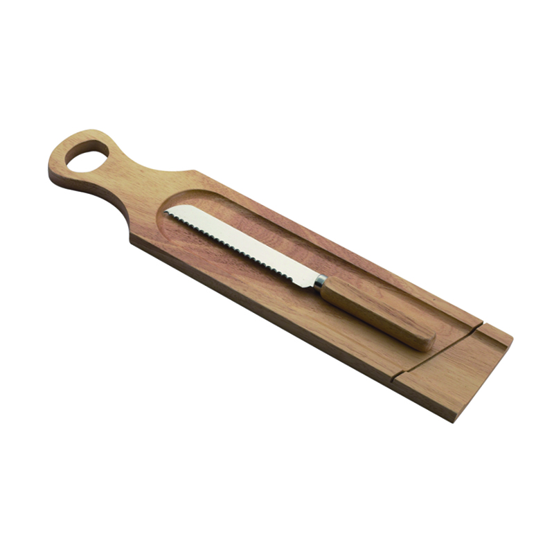 2pc Brread Knife And Board Set