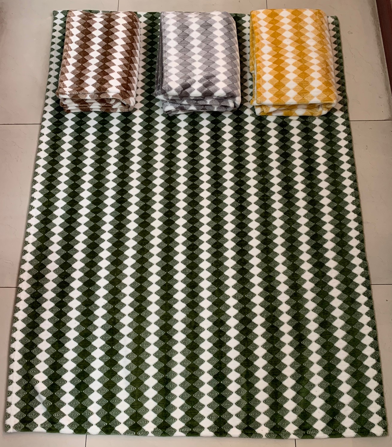 Yarndyed Flannel Blanket