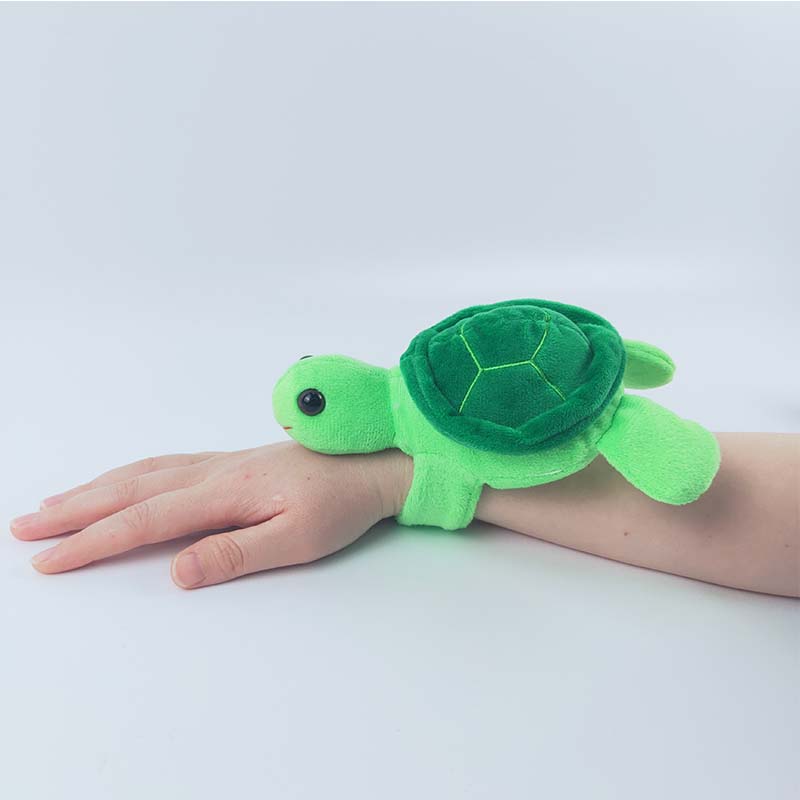 Plush sea animal bracelet soft stuffed turtle bracelet
