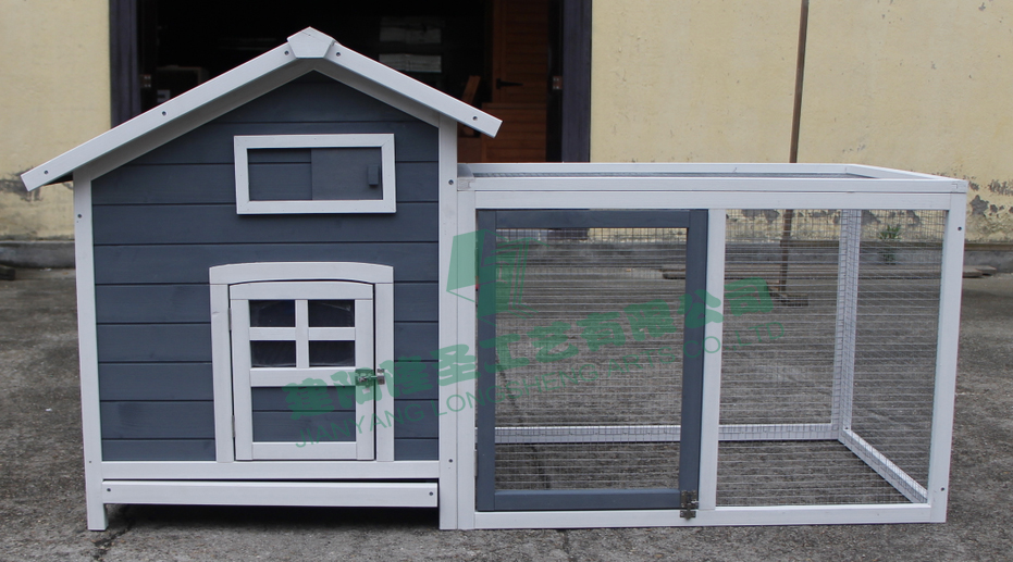 Wooden chicken house pet cage