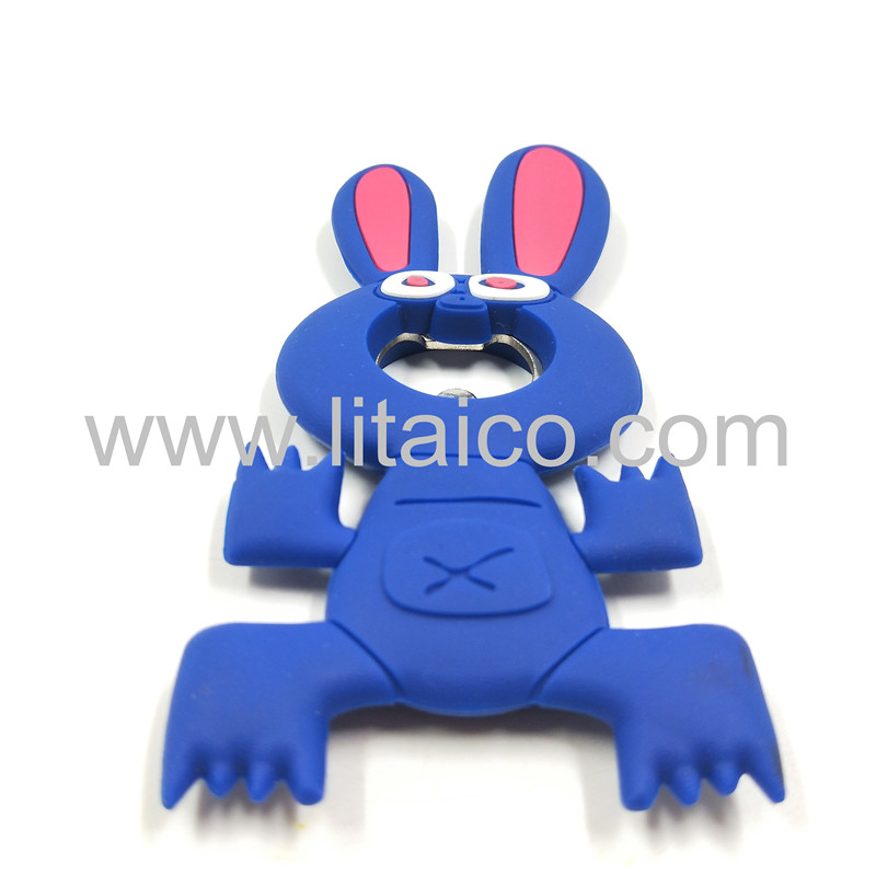 Cartoon creative PVC bottle opener