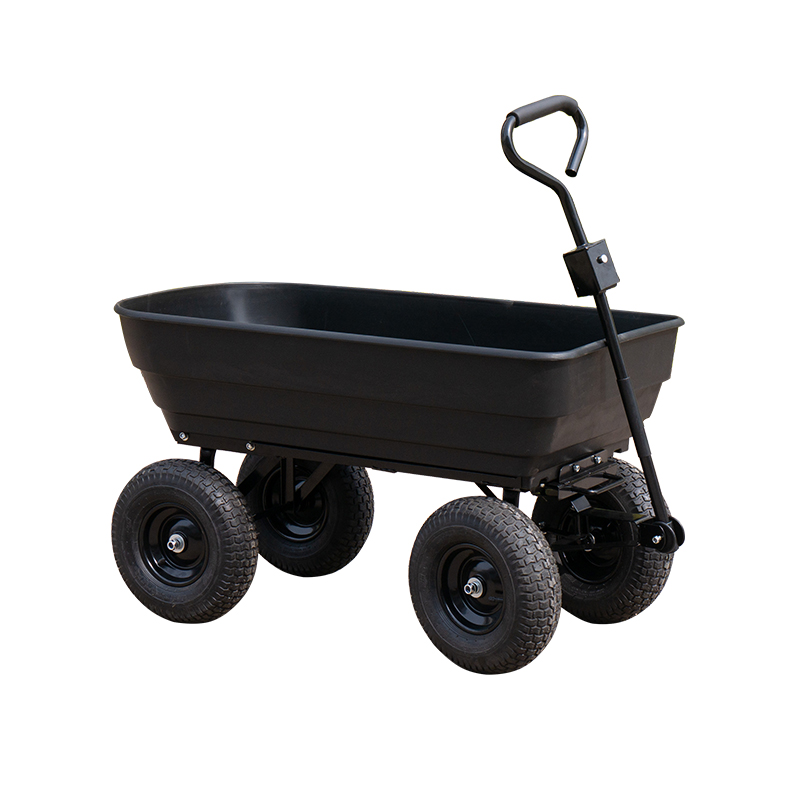 1Heavy Duty Garden Dump Cart