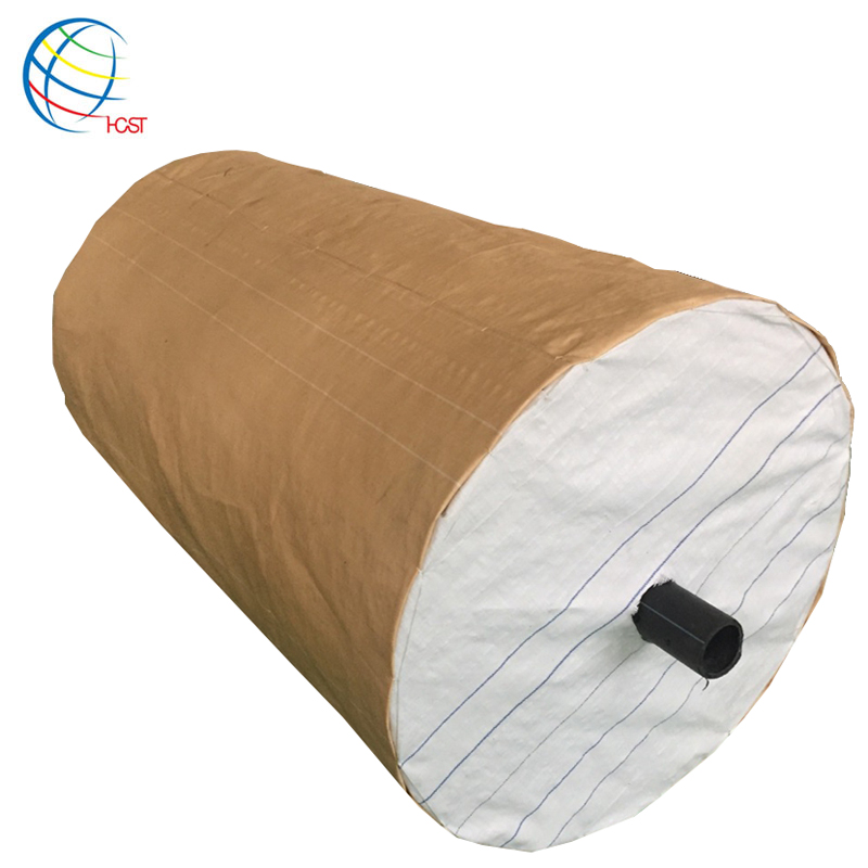 Factory Customized color size print pp film woven tubular fabric in roll for pp woven bag，super sack，fibc jumbo big roll