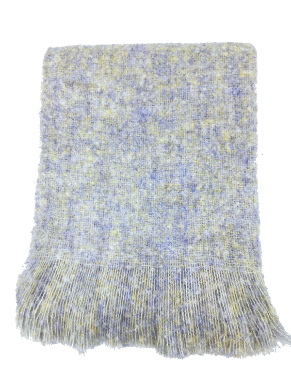 Monet's Style Throw Blanket with Tassel for Sofas Soft Cozy Warm Throw Blanket for Bed Couch, Living Room, Bedroom