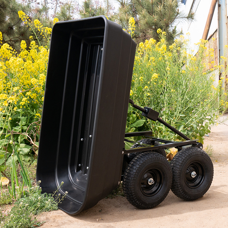 !Heavy Duty Garden Dump Cart