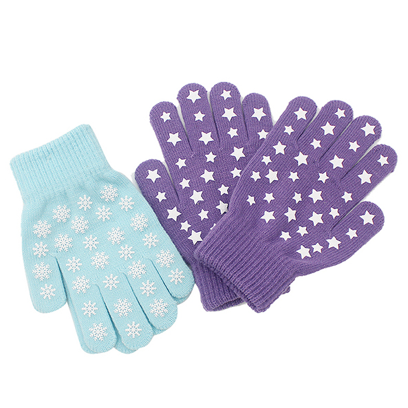 Knitted magic gloves